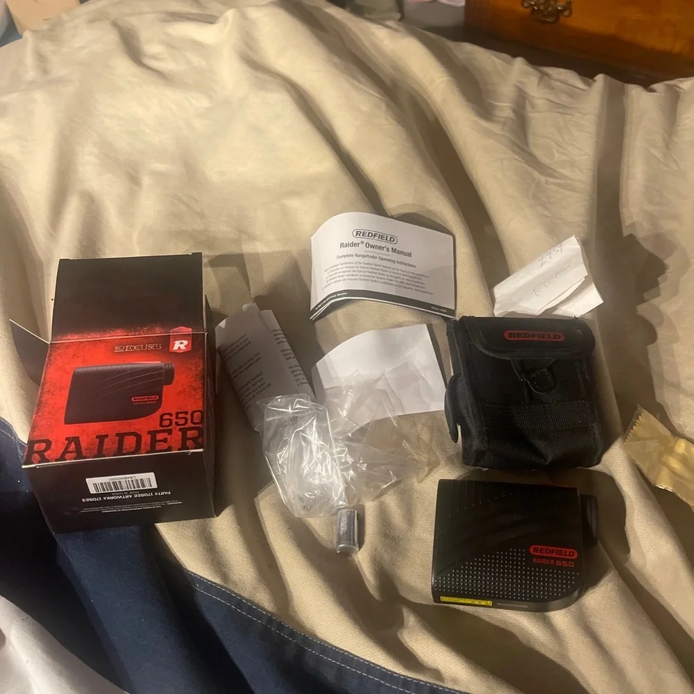 Redfield Raider 650 Laser Rangefinder Case Box Instruction Manual